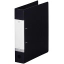 LIHIT LAB. 【5個セット】 リクエスト D型リングファイル A4S 黒(G2240-24-BKX5) 取り寄せ商品