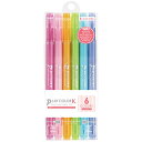 トンボ鉛筆 Tombow Pencil 【5セット】 トンボ鉛筆 水性マーキングペン プレイカラーK 6色セットB(Tombow-GCF-611BX5) 取り寄...