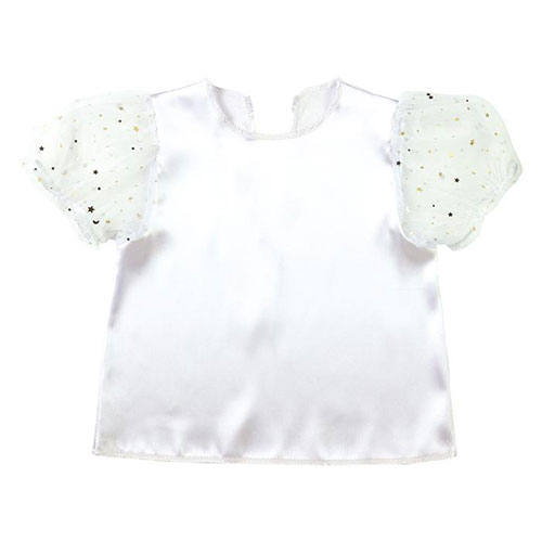 ARTEC 【5セット】 ソフトサテン パフスリーブ J 白(ATC18672X5) 取り寄せ商品