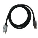 HIDISC 【3本セット】 PD100W対応マグネット充電ケーブル Type-C to Type-C ブラ(HD-MGTCC1001BKX3) 取り寄せ商品