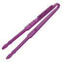 田辺金具 【10本セット】 おやつトング パープル(TK-1610X10) 取り寄せ商品
