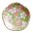ヤマコー 【10枚セット】 てまひま工房 プチ風水・盛塩小皿 花型 重ね桜(yamaco88877X10) 取り寄せ商品