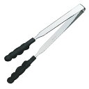 田辺金具 【5本セット】 N抗菌耐熱カラートングスリム(中) 250mm ブラック(TK-0125X5) 取り寄せ商品
