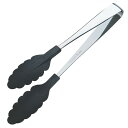 田辺金具 【5本セット】 抗菌耐熱カラートング(中) 250mm ブラック(TK-0019X5) 取り寄せ商品