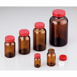 樂天商城 - 規格瓶（広口）　茶褐色　206mL (1本)(No.13) 取り寄せ商品