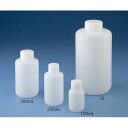 ニッコー・ハンセン Jボトル丸型 細口(ナチュラル) 1L 滅菌済 50本 1503-05 (1ケース(50本入(15-0305-55) 取り寄せ商品