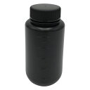 ニッコー・ハンセン Jボトル丸型 広口 遮光 500mL 1本 1530-14 (1本)(15-3014-55) 取り寄せ商品