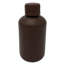 ニッコー・ハンセン 標準規格瓶 丸型細口(遮光) 500mL セットなし 1本 1031-03 (1本)(10-3103-55) 取り寄せ商品