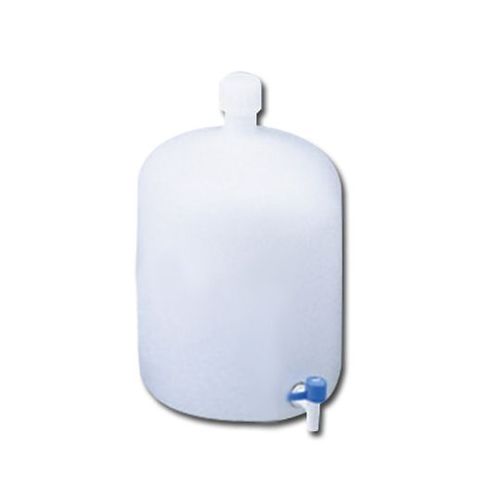 ニッコー・ハンセン レバーコック付瓶 細口丸型 20L 1個 (1本)(1035-06) 取り寄せ商品