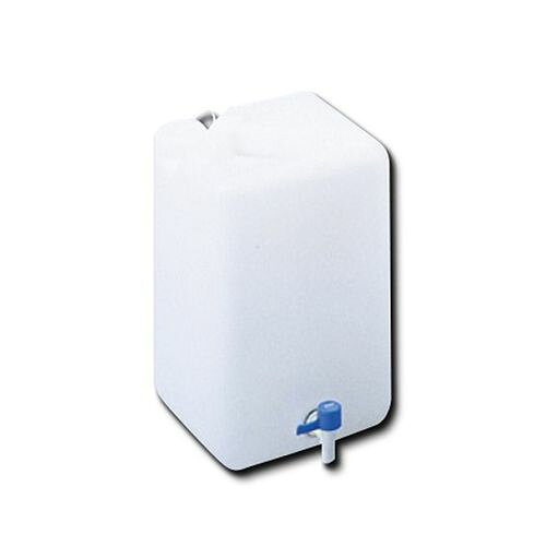 ニッコー・ハンセン レバーコック付瓶 正角缶（1ヶロ）10L 1個 (1本)(1052-01) 取り寄せ商品