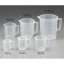 ニッコー・ハンセン ポリプロピレン手付きビーカー2000mL 1個 3007-73 (1個)(1-4622-16) 目安在庫=○