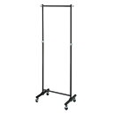 TPS コートハンガー 幅600mm ブラック 1台(TCH-600-B) 目安在庫=○