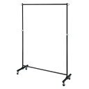 TPS コートハンガー 幅1200mm ブラック 1台(TCH-1200-B) 目安在庫=○