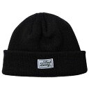 MACK BARRY マクバリー 【BEANIE(ビーニー)】 CLASSIC LABEL SHORT BEANIE ブラック(MCBRY70443) 取り寄せ...