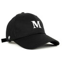 MACK BARRY マクバリー 【CAP(キャップ)】 MM LOGO CURVE CAP(MCBRY72386) 取り寄せ商品