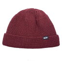 MACK BARRY マクバリー 【BEANIE(ビーニー)】 M WATCH CAP ワイン(MCBRY72911) 取り寄せ商品