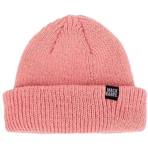 MACK BARRY マクバリー 【BEANIE(ビーニー)】 COZY SHORT BEAINE ピンク(MCBRY72959) 取り寄せ商品