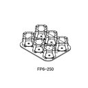 アズワン シェイキングインキュベーター用 フラスコ用ホルダー(250〜300mL) FP6-25(FP6-250) 取り寄せ商品