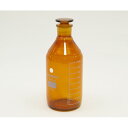 栓付褐色試薬瓶(目盛付き) 1000mL (1本)(1509029) 取り寄せ商品
