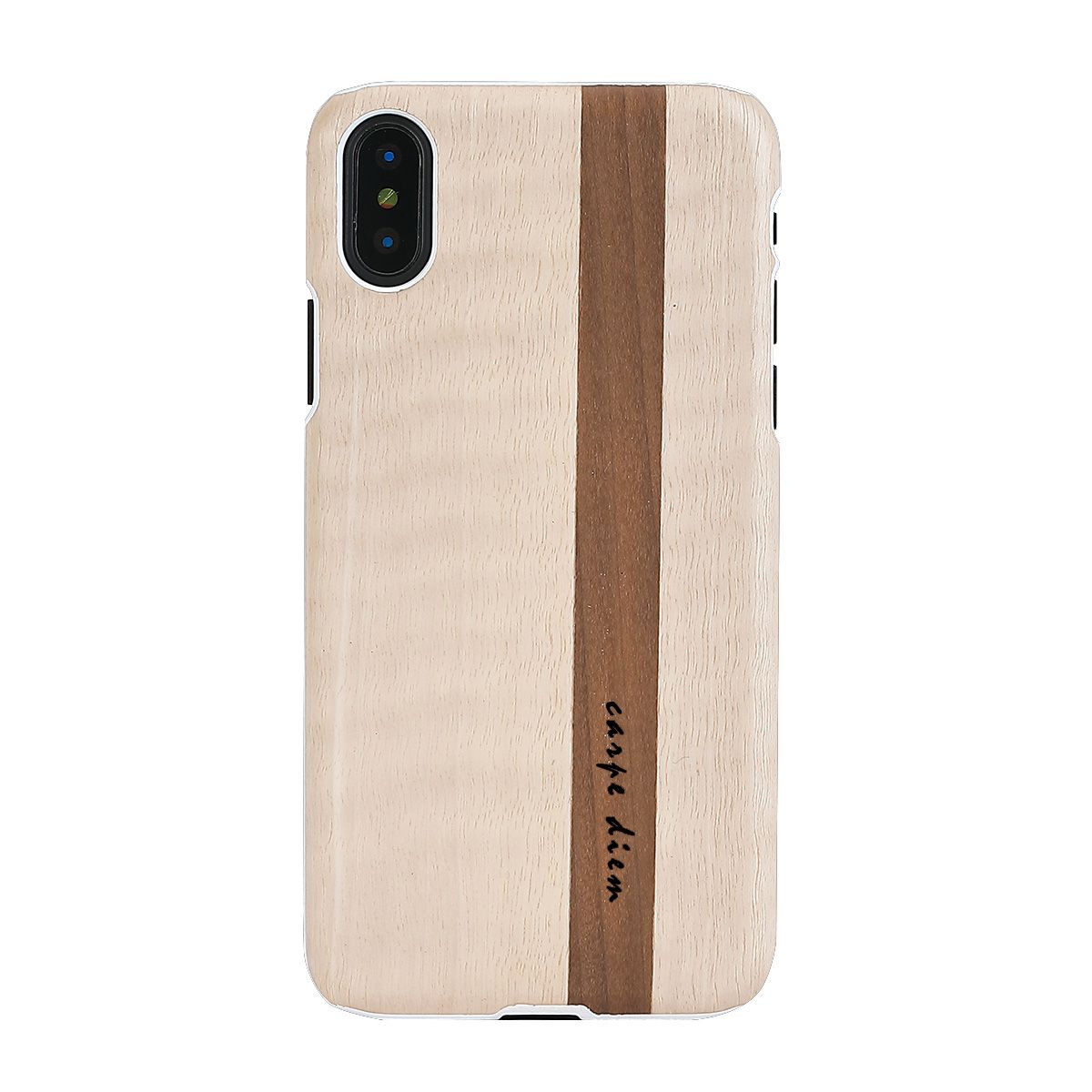 man＆wood iPhone XS / X 天然木ケース Papiro(I10494i8) 仕入先在庫品