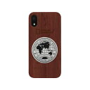 National Geographic iPhone XR Metal-Deco Wood Case ローズウッド(NG14127i61) 仕入先在庫品