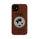 National Geographic iPhone 11 Metal-Deco Wood Case ローズウッド(NG17171i61R) 仕入先在庫品
