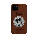 National Geographic iPhone 11 Pro Max Metal-Deco Wood Case ローズウッド(NG17195i65R) 仕...