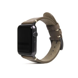 SLG Design Apple Watch バンド 38mm/40mm用 Italian Buttero Leather ベージュ(SD18383AW) 目安在庫=△