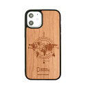 National Geographic [CZXi] iPhone 12 mini Nature Wood Case Compass(NG19623i12) ڈ݌=