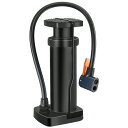 ウィキャン WETECH コンパクト足踏み式空気入れ ブラック 1台(WJ-9218) 目安在庫=○