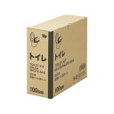 カウネット コンパクト収納 防災用トイレセット 100回用 1箱(100回分入) 7020-4940(4589855582146) 取り寄せ商品