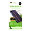 レイ・アウト AQUOS R5G フィルム 背面 反射防止 衝撃吸収 カメラフィルム付(RT-AQR5GF/WBHC) 取り寄せ商品