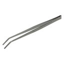ステンレス製ピンセット 先曲 300mm (1本) 取り寄せ商品