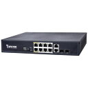 VIVOTEK アンマネージドPoEスイッチ(AW-FGT-100D-120)/12ポート/PoE 8ポート(AWFGT100D120) 取り寄せ商品