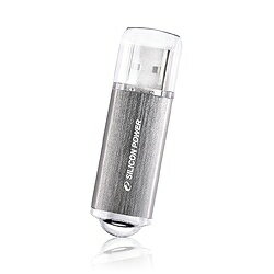 Silicon Power USBフラッシュメモリー ULTIMA-II I-Series 8GB シルバー 永久保証(SP008GBUF2M01V1S) 取り寄せ商品