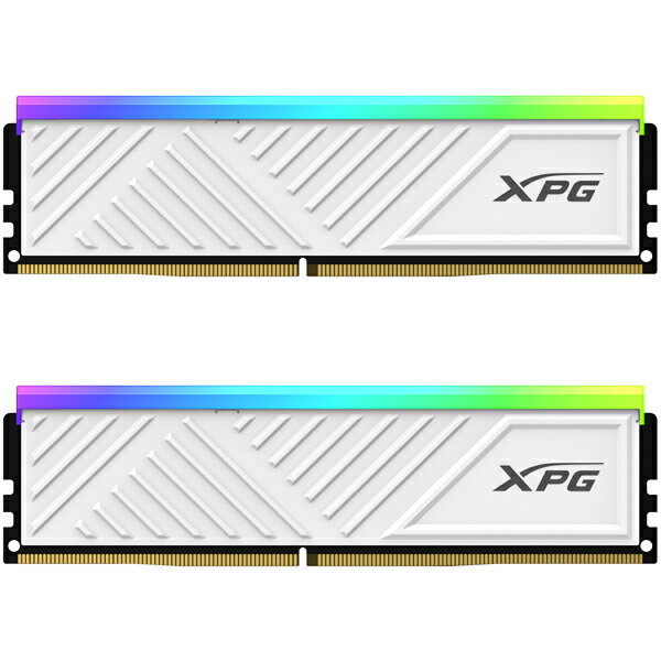 ADATA XPG SPECTRIX D35G WHITE DDR4-3200MHz U-DIMM 16GB2 RGB DUAL TRAY(AX4U320016G16A-DTWHD) 󤻾
