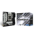 BIOSTAR Intel B760 チップセット搭載 Mini-ITXマザーボード/Intel LGA1700ソケット(B760T-SILVER) 目安在庫=△