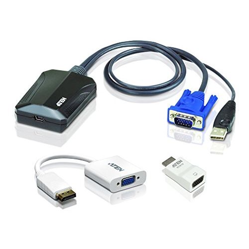 ATEN ラップトップ USB KVMコンソール クラッシュカートアダプター ITキット(CV211CP) 取り寄せ商品
