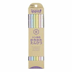 トンボ鉛筆 Tombow Pencil トンボ鉛筆 ippo! かきかたえんぴつB 12本入(Tombow-KB-KNPT01-B) 目安在庫=○