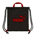 クツワ PUMA ナップサック ブラック(PM126BK) 取り寄せ商品