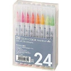 呉竹 Kuretake ZIGクリーンカラーリアルブラッシュ(RB-6000AT/24VA) 目安在庫=○