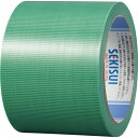 積水化学 フィットライトテープ No.738 75mm×25m 厚み約0.105mm 緑 1巻(N738M05) 目安在庫=○