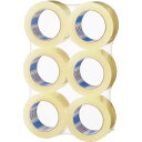 積水化学 OPPテープ No.882E 48mm×100m 厚み約0.052mm 透明 1パック(6巻)(P82T3JA) 目安在庫=○