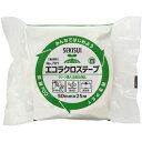 積水化学 エコラクロステープ No.701 50mm×25m 厚み約0.11mm 白 1巻(N701W13) 目安在庫=○