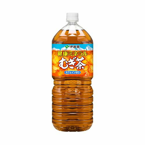 伊藤園 PET 健康ミネラルむぎ茶 2L 1ケース（6本入）(68-5084-86) 取り寄せ商品