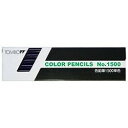 トンボ鉛筆 Tombow Pencil トンボ鉛筆 色鉛筆 1500単色 むらさき 1ダース(12本)(Tombow-1500-18) 目安在庫=○