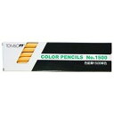 トンボ鉛筆 Tombow Pencil トンボ鉛筆 色鉛筆 1500単色 うすだいだい 1ダース(12本)(Tombow-1500-29) 目安在庫=○