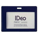 コクヨ KOKUYO NM-CK195DB ネームカードケース 名刺・IDカード用 ヨコ型 紺 取り寄せ商品