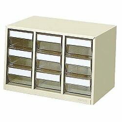 コクヨ KOKUYO PC-33M 部品ケース3段 仕切板9枚入り ライトグレー 取り寄せ商品