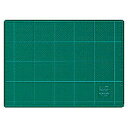 コクヨ KOKUYO マ-40N カッティングマット (両面仕様) 3mm厚 220×300mm グリーン 取り寄せ商品